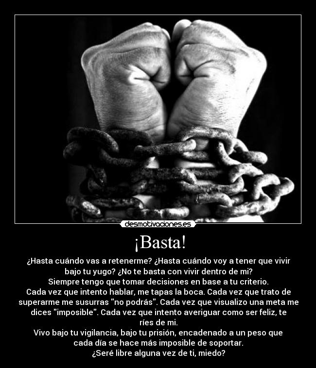 ¡Basta! - 