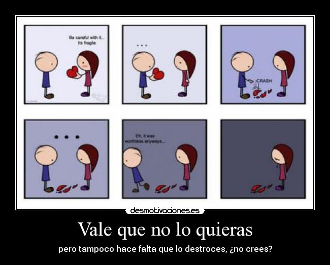Vale que no lo quieras - 