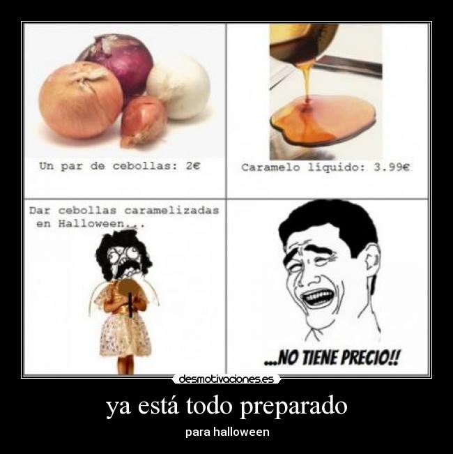 ya está todo preparado - para halloween