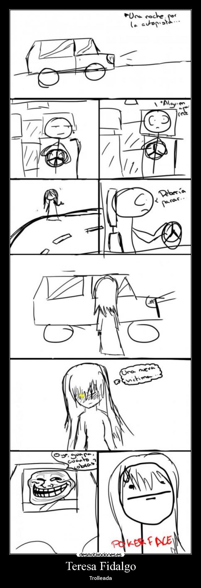 Chicas poker face