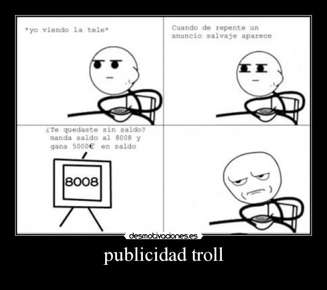 publicidad troll -