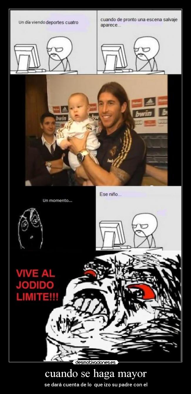 cuando se haga mayor -