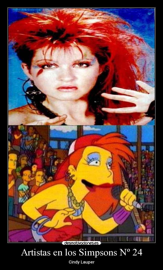 Artistas en los Simpsons Nº 24 -