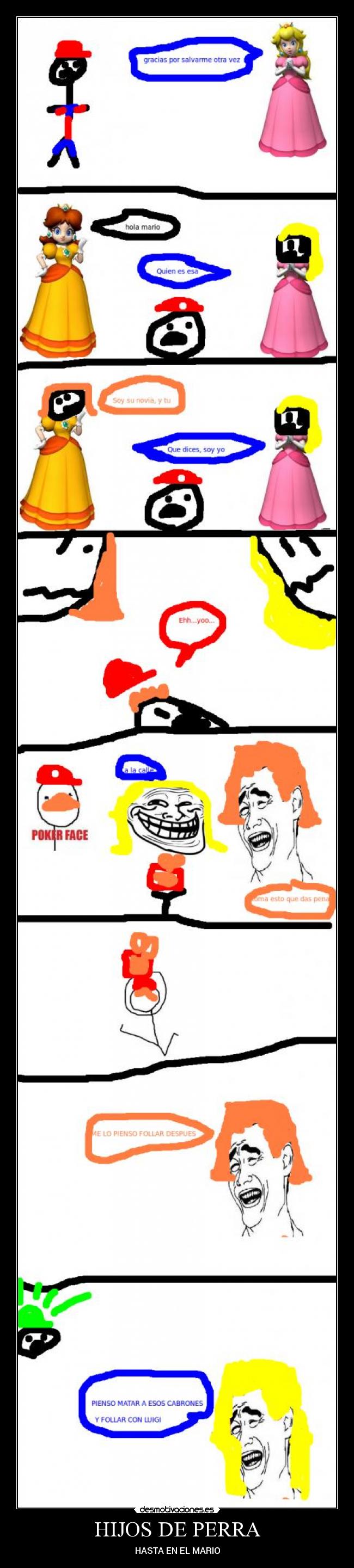 carteles mario desmotivaciones