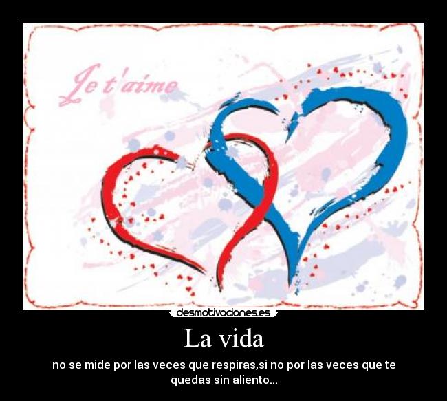 La vida -
