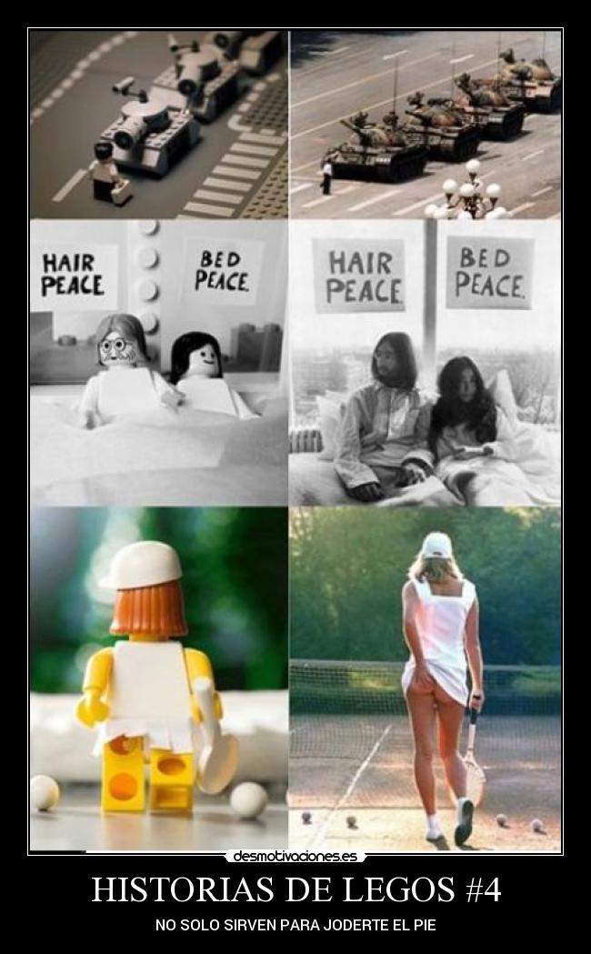 HISTORIAS DE LEGOS #4 - NO SOLO SIRVEN PARA JODERTE EL PIE