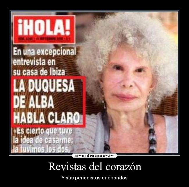 Revistas del corazón -