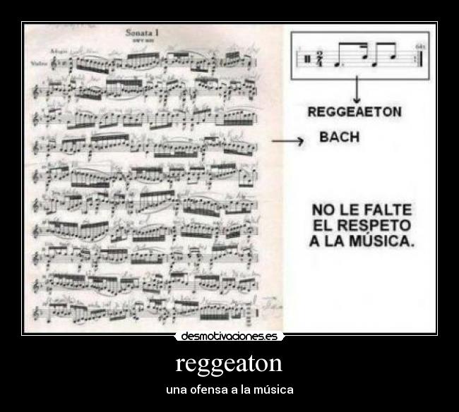 reggeaton - una ofensa a la música