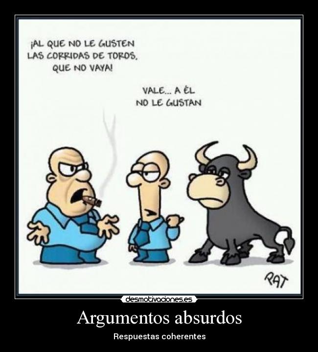 Argumentos absurdos -