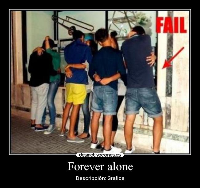 Forever alone - Descripción: Grafica