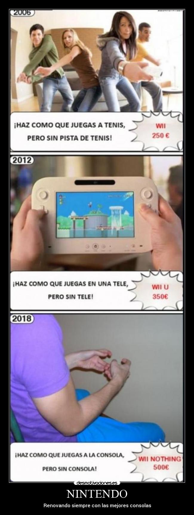 NINTENDO - Renovando siempre con las mejores consolas