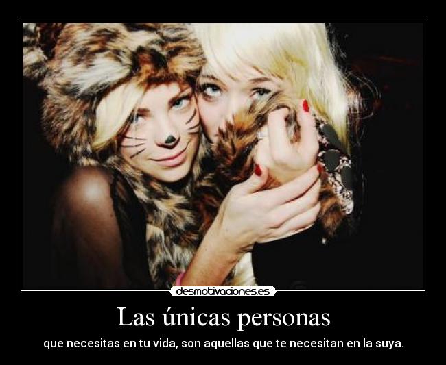 Las únicas personas - 
