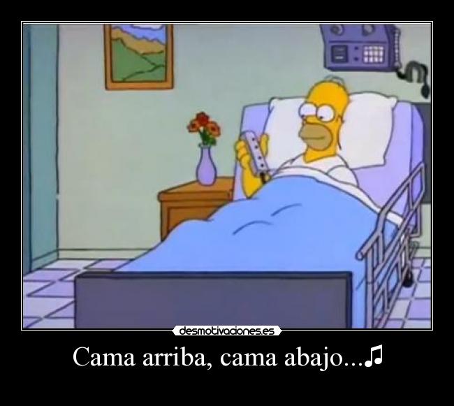 Cama arriba, cama abajo...♫ -