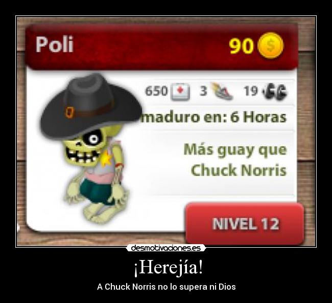 ¡Herejía! - A Chuck Norris no lo supera ni Dios