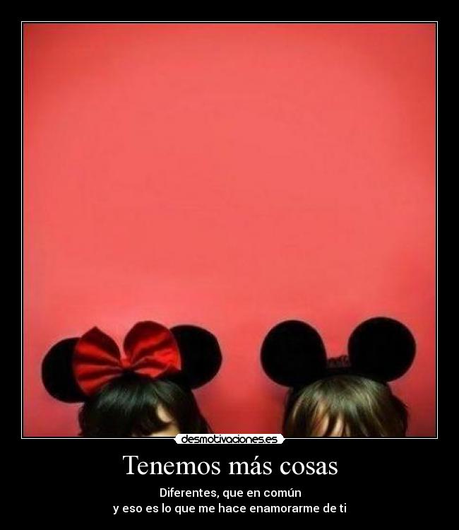 Tenemos más cosas -