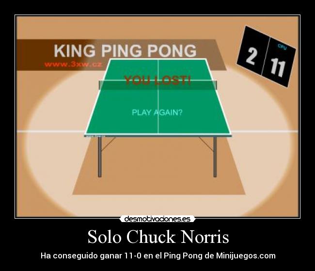 Solo Chuck Norris - 
