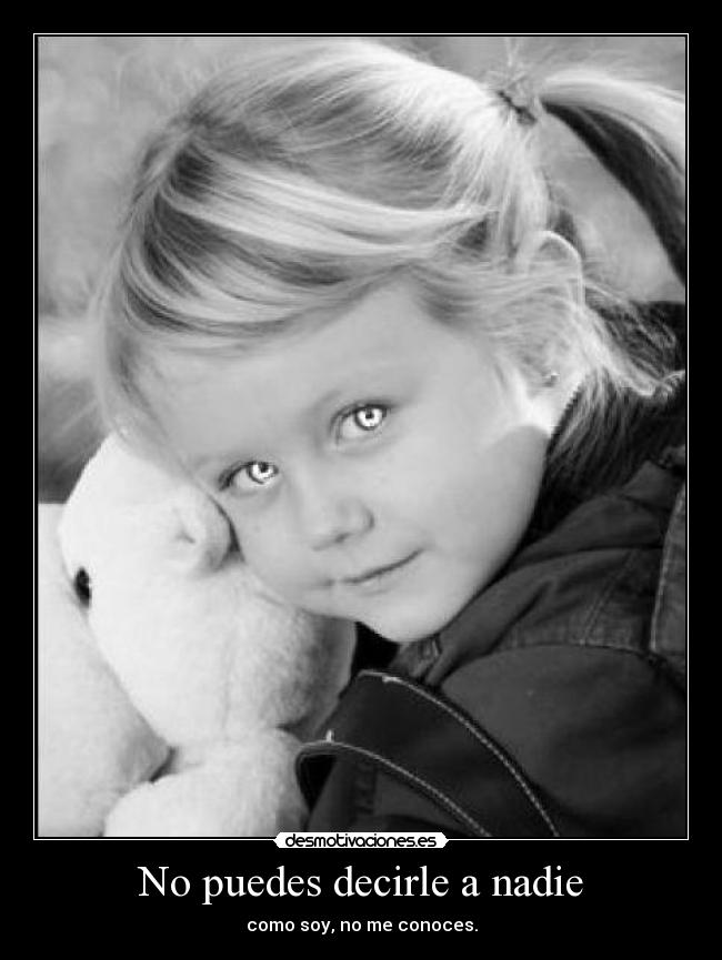 No puedes decirle a nadie - 
