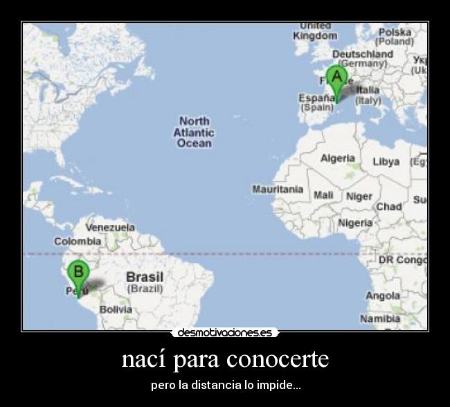 carteles naci para conocerte pero distancia impide desmotivaciones