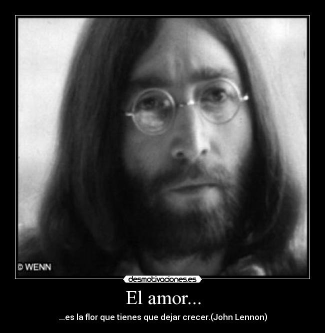 El amor... -