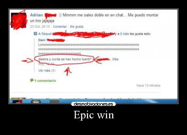 Epic win - 