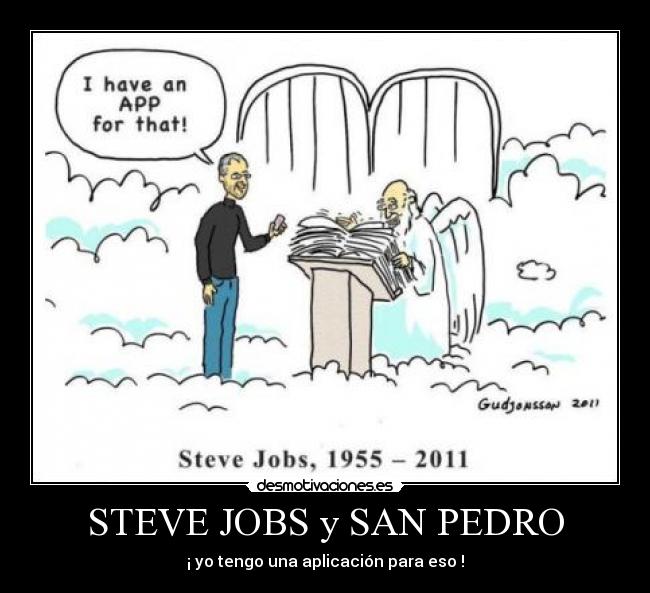 STEVE JOBS y SAN PEDRO -