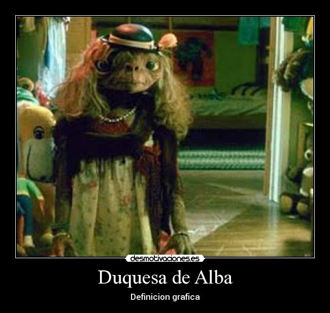 Duquesa de Alba - Definicion grafica