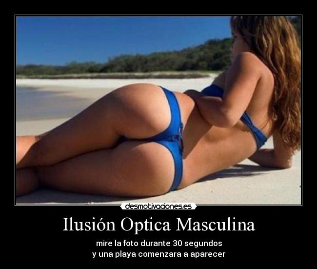Ilusión Optica Masculina - 