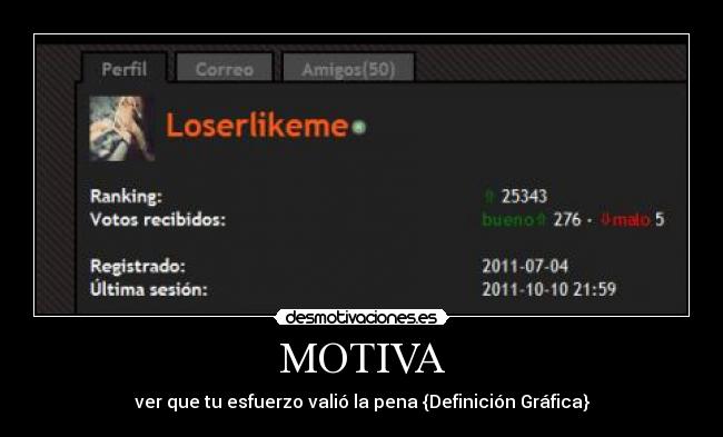 MOTIVA - ver que tu esfuerzo valió la pena {Definición Gráfica}