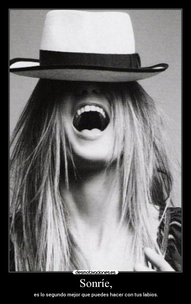 carteles sonrie desmotivaciones