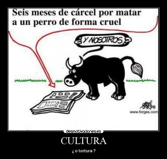 CULTURA - ¿ o tortura ?