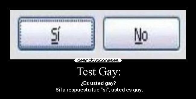 Test Gay: - 