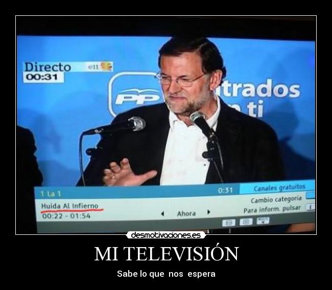 MI TELEVISIÓN - Sabe lo que nos espera