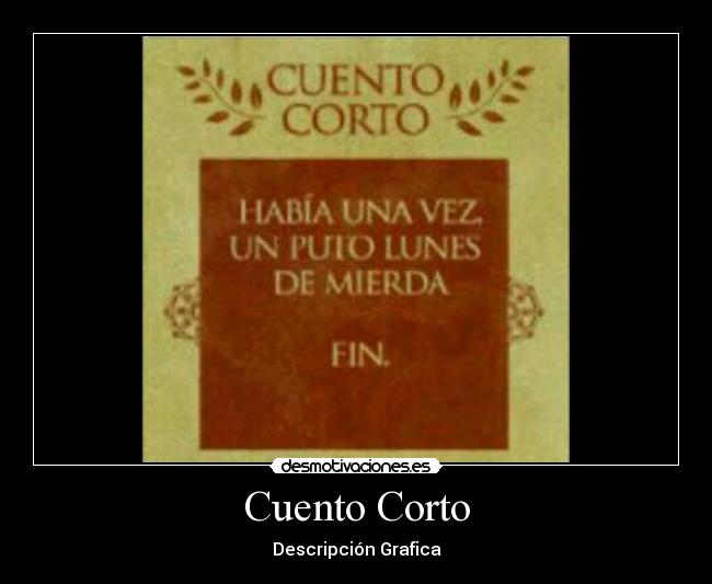 Cuento Corto -