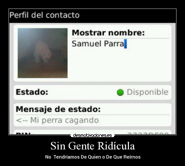 Sin Gente Ridícula -