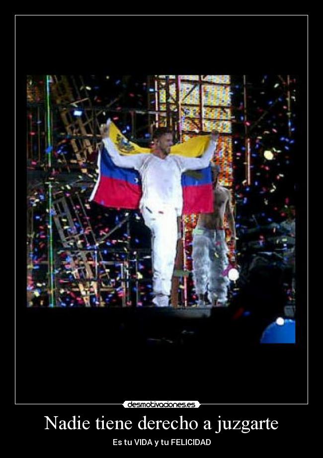 Nadie tiene derecho a juzgarte - 