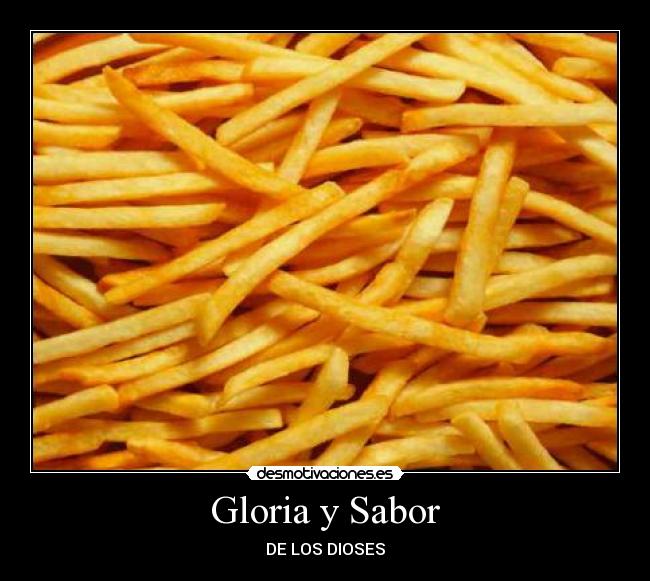 Gloria y Sabor - DE LOS DIOSES