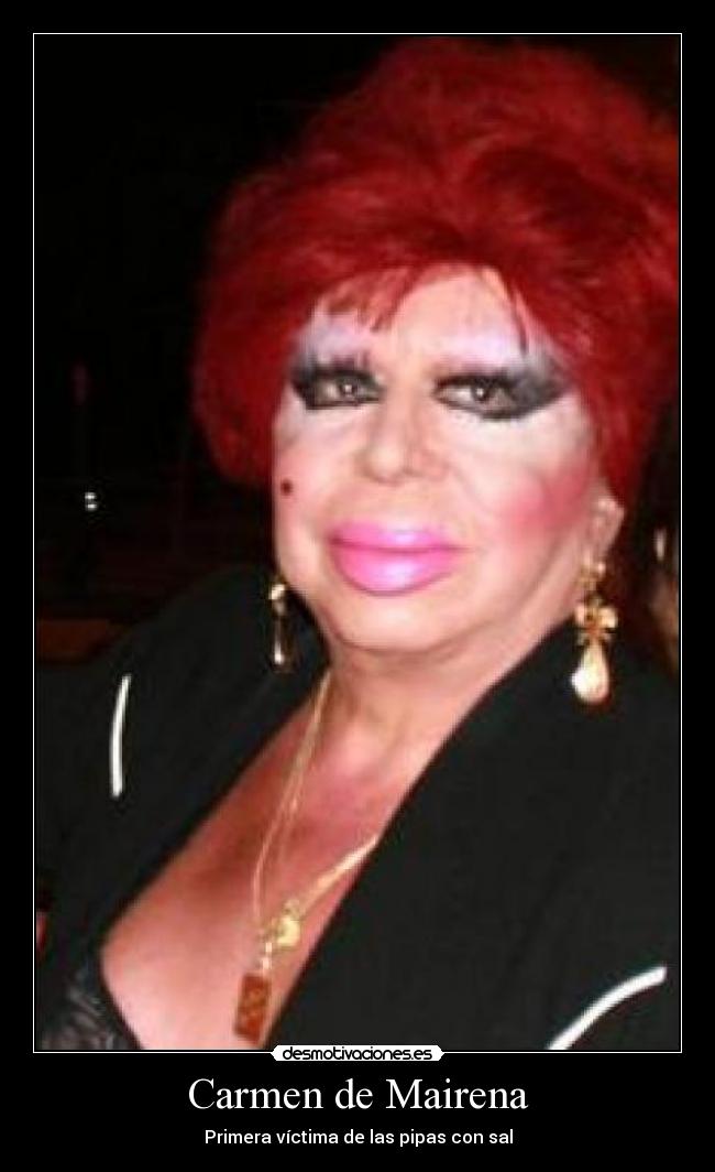 Carmen de Mairena - Primera víctima de las pipas con sal
