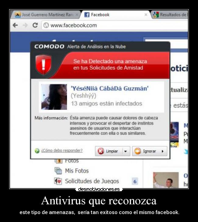 Antivirus que reconozca - 