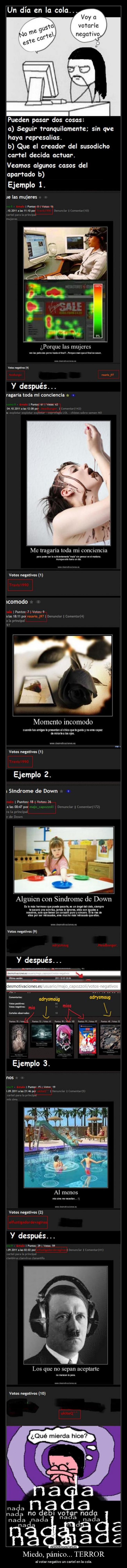 carteles miedo vez hacer trabajos para universidad dedico esto desmotivaciones