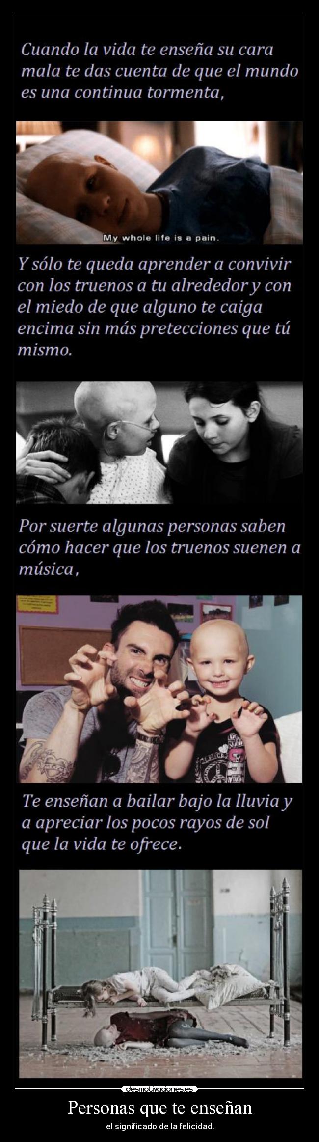 Personas que te enseñan -