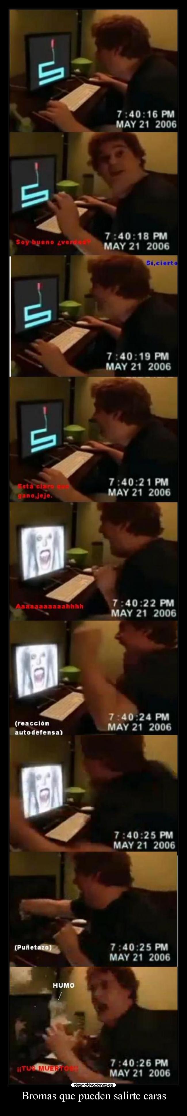 Bromas que pueden salirte caras - 