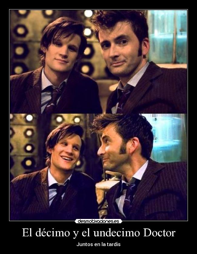 El décimo y el undecimo Doctor -