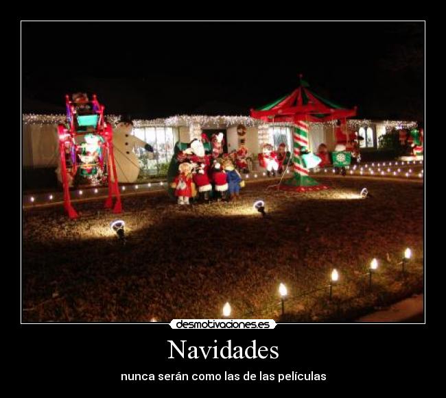 Navidades - nunca serán como las de las películas