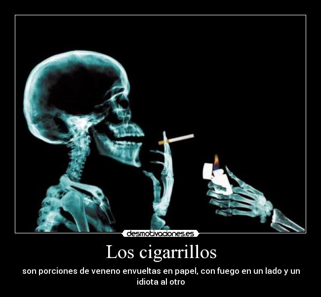 Los cigarrillos - 
