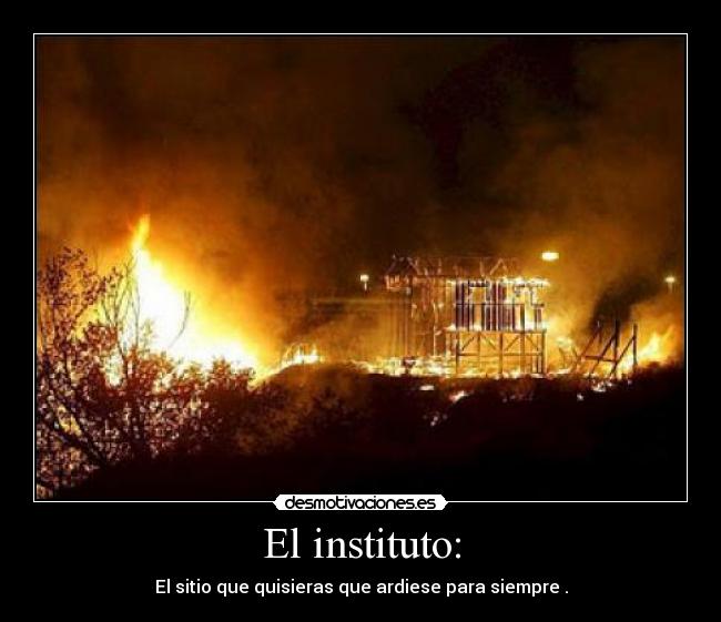 El instituto: -
