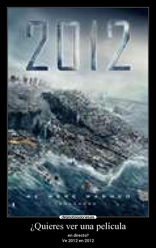 ¿Quieres ver una película - 