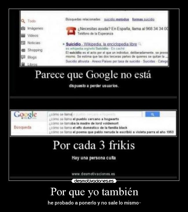 Por que yo también -