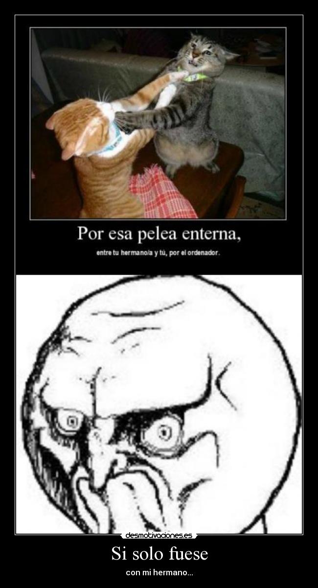 Si solo fuese - con mi hermano...