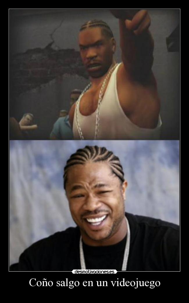 Coño salgo en un videojuego -
