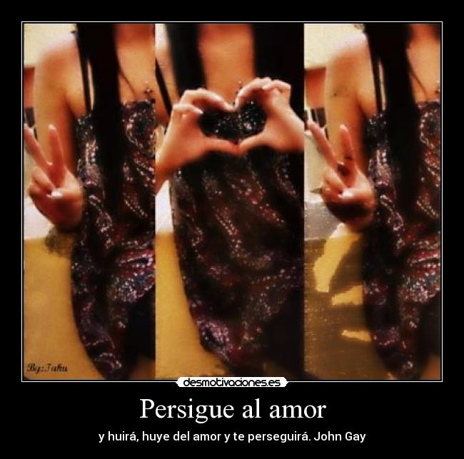 Persigue al amor - 